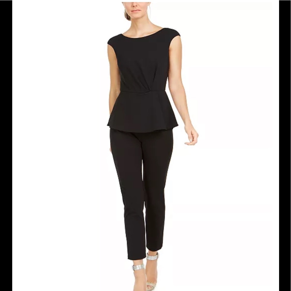Adrianna Pappell Peplum Jumpsuit size 16